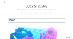 Desktop Screenshot of lucystevens.co.uk